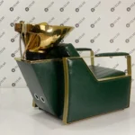 Перукарська мийка Bronx Lux з керамічною раковиною Gold