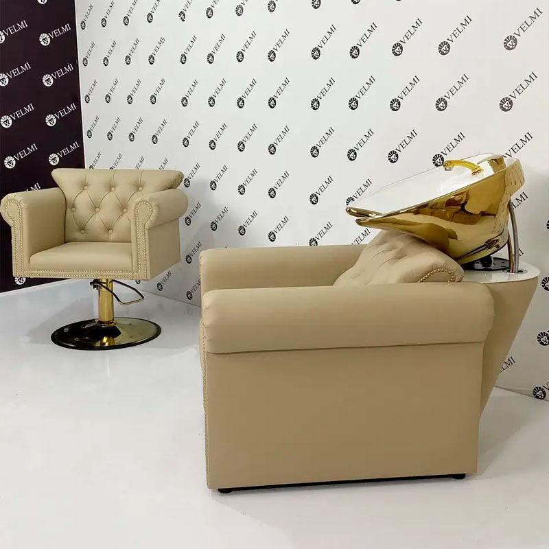 Перукарська мийка Lili Gold White